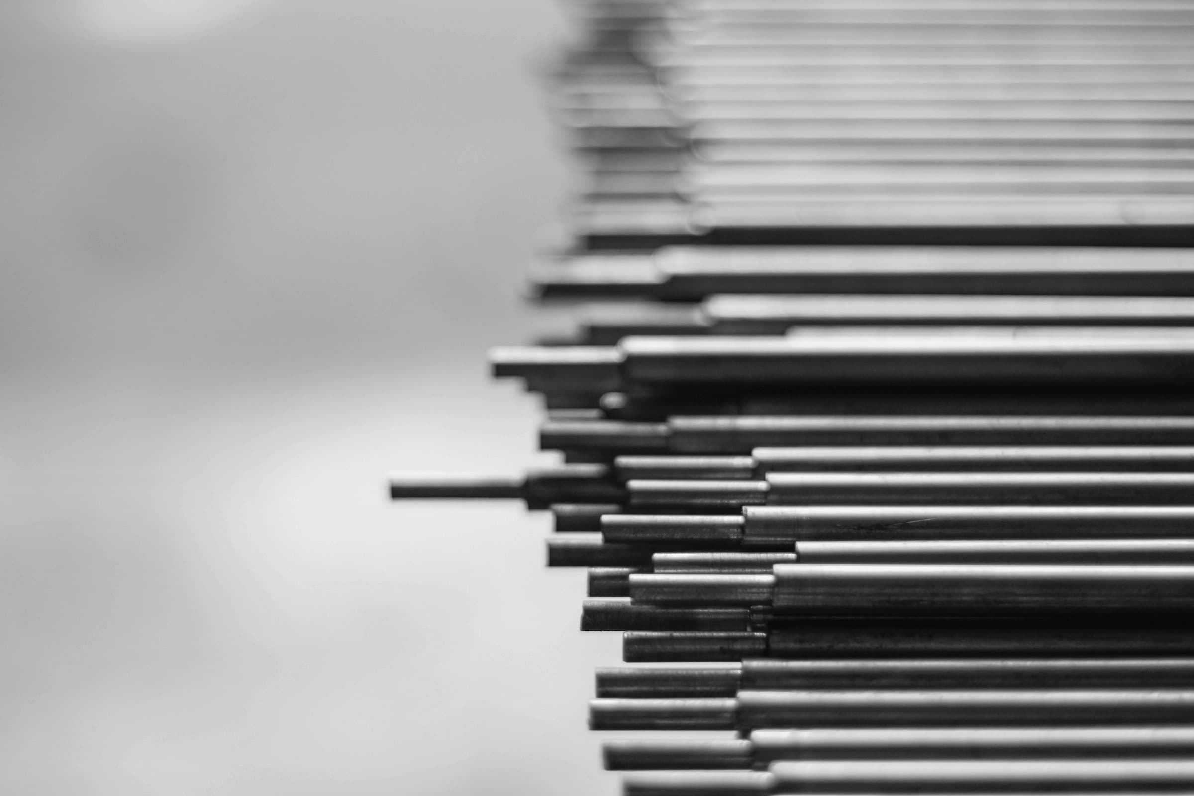 Metal bars – industrial background